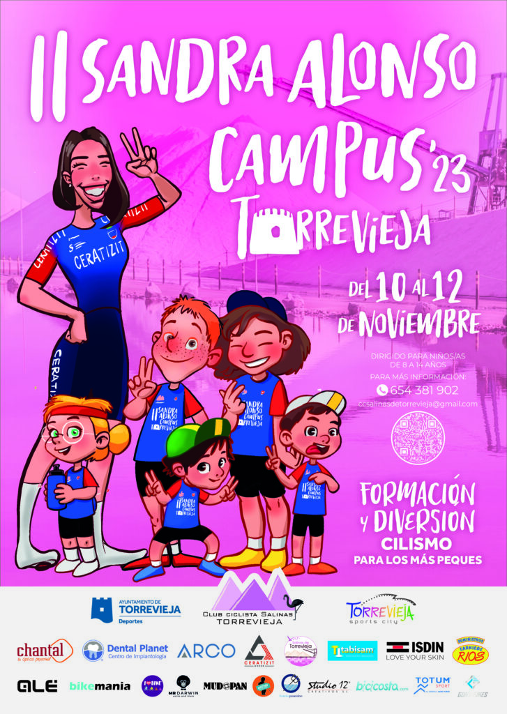 !!‍♀️Disfruta con el II Campus Sandra Alonso en Torrevieja!!