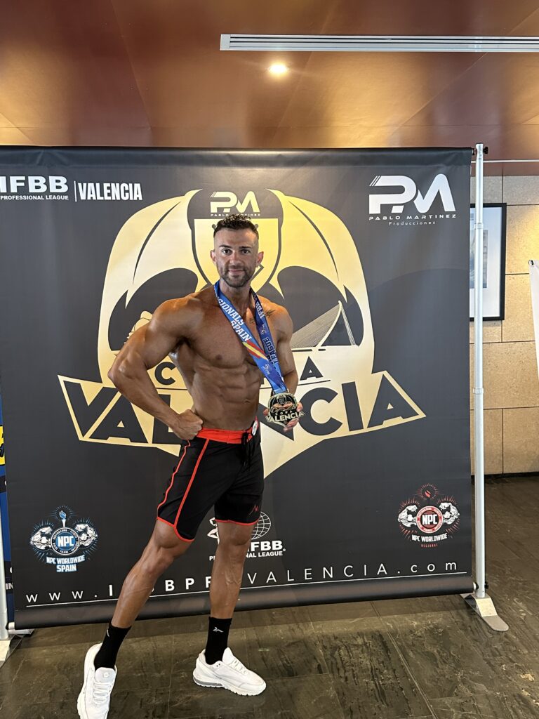Christian Castrillo de Pablo CAMPEÓN DE ESPAÑA, categoría Mens physique.