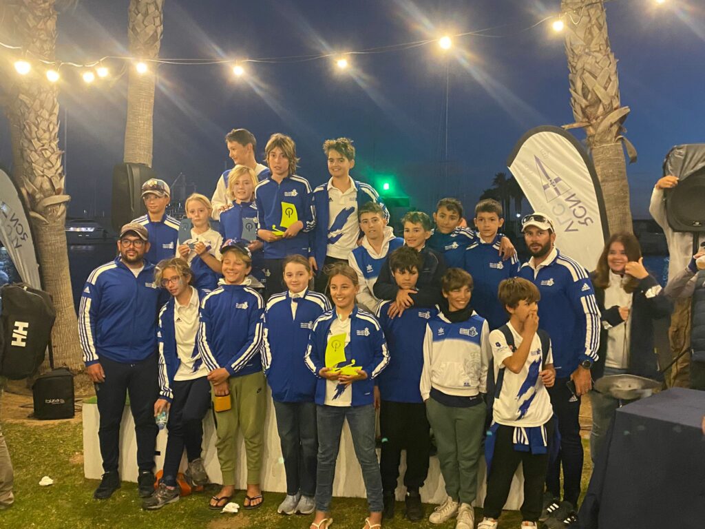 EL RCNT CONSIGUE DOS OROS Y UNA PLATA EN EL TROFEO VALENCIA VELA INFANTIL PUNTUABLE PARA LA COPA AUTONÓMICA