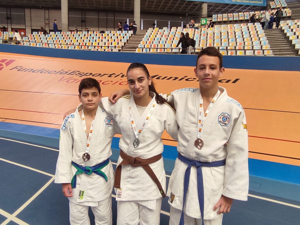 3 MEDALLAS PARA EL JUDO CLUB NOZOMI EN VALENCIA