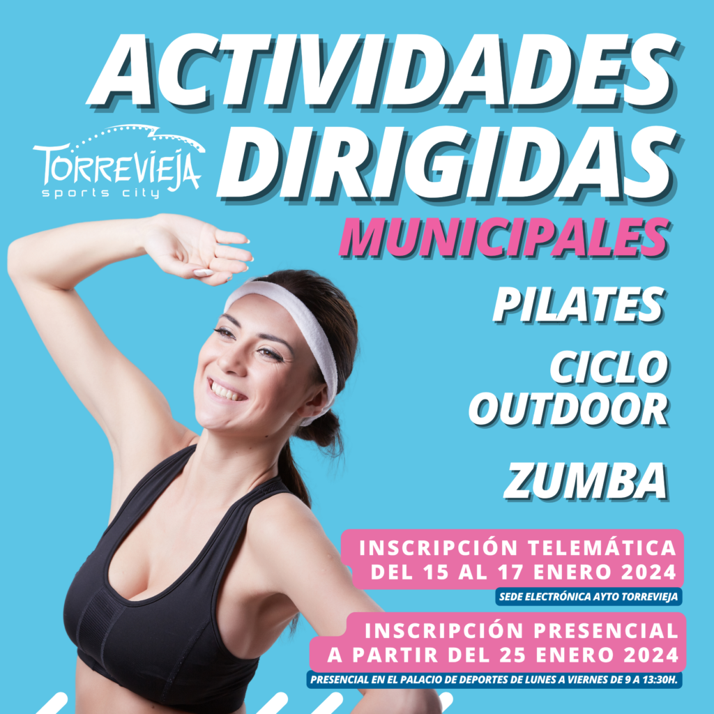 Nuevas inscripciones para las ACTIVIDADES DIRIGIDAS