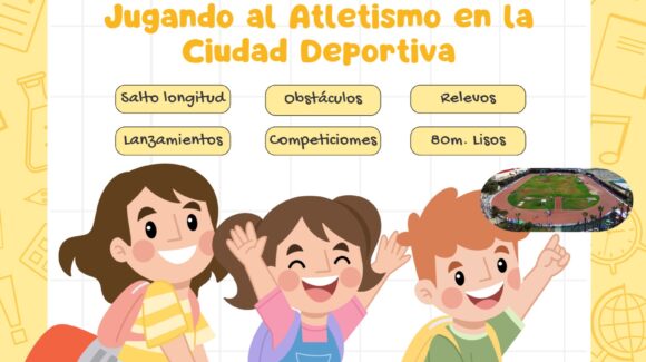 Arrancamos el programa DEPORTE ESCOLAR en 2024 con la actividad “JUGANDO AL ATLETISMO EN LA CIUDAD DEPORTIVA”.♂️♀️ Arrancamos el programa DEPORTE ESCOLAR en 2024 con la actividad “JUGANDO AL ATLETISMO EN LA CIUDAD DEPORTIVA”.♂️♀️