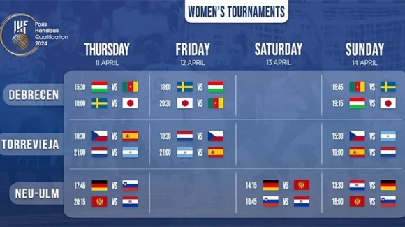 ‍♀️Los ‘Guerreras’ ya tienen horarios para su Preolímpico en Torrevieja!