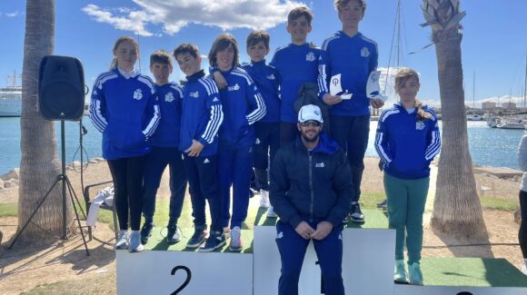 ⛵️JUAN FRANCISCO CHUMILLA BRONCE EN LA GENERAL Y PLATA SUB-16 MASCULINO EN LA OPTIORANGE OPTIMIST VALENCIA