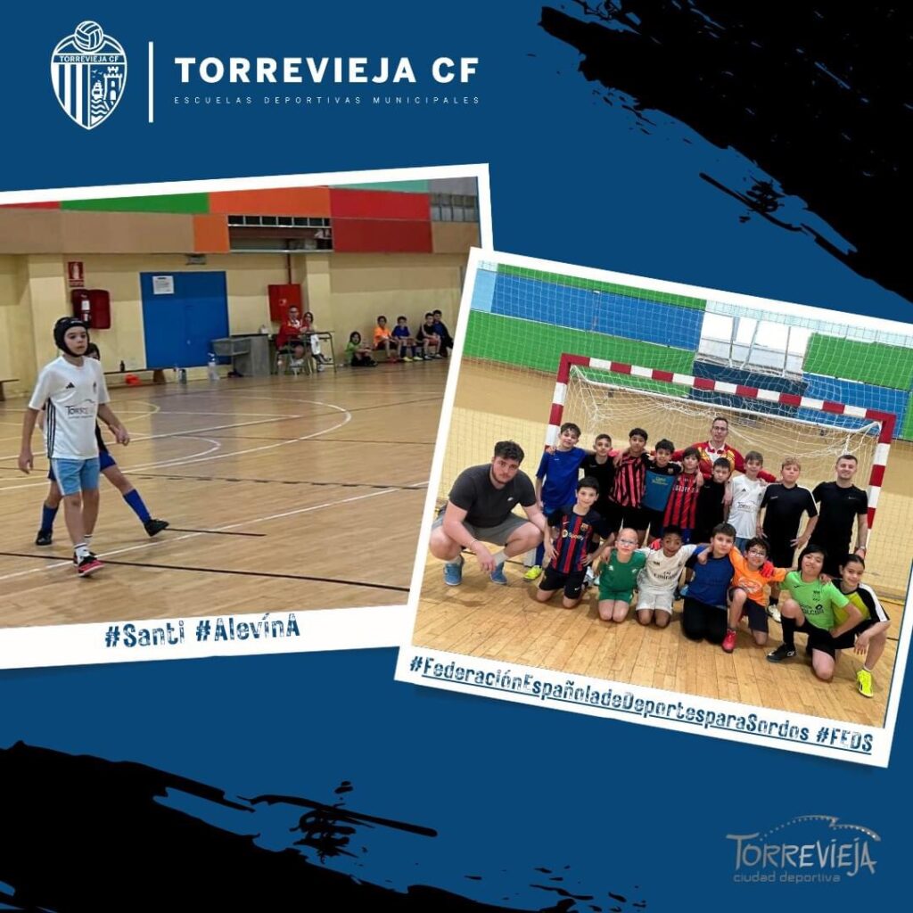 Santi del #AlevínA participa en la concentración nacional de fútbol sala