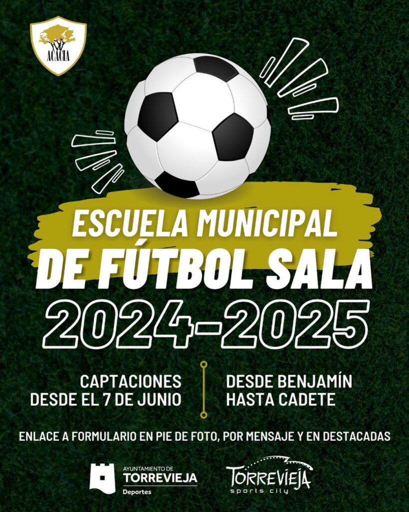 ¡Únete al Acacia fútbol sala! ⚽