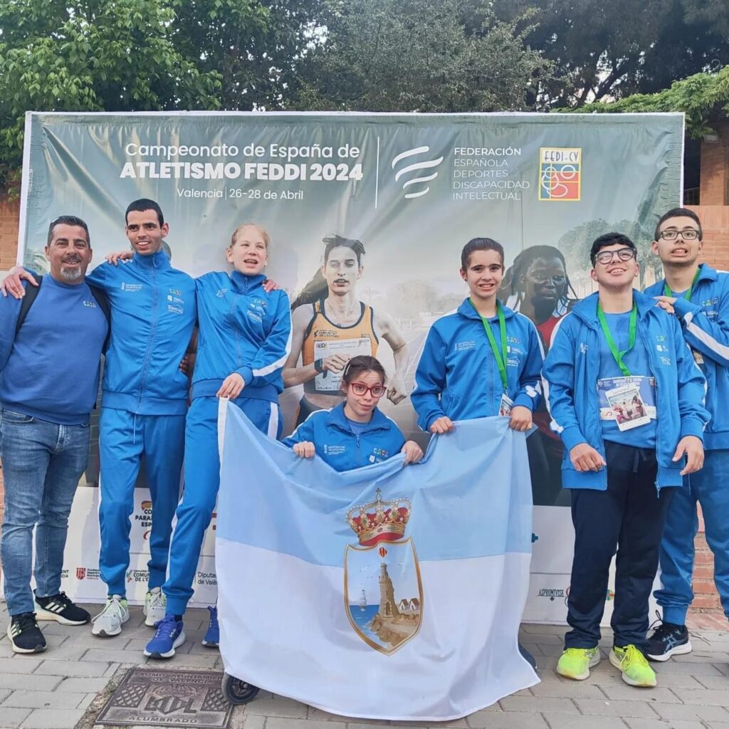 Buenos resultados del Club CADA APANEE y Escuela Municipal de Atletismo Adaptado en el Campeonato de España