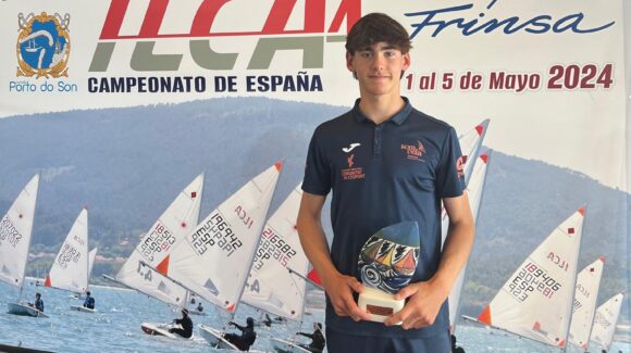 LEO GRIÑÁN BRONCE EN EL CAMPEONATO DE ESPAÑA DE ILCA 4 SUB-16 CELEBRADO EN GALICIA LEO GRIÑÁN BRONCE EN EL CAMPEONATO DE ESPAÑA DE ILCA 4 SUB-16 CELEBRADO EN GALICIA