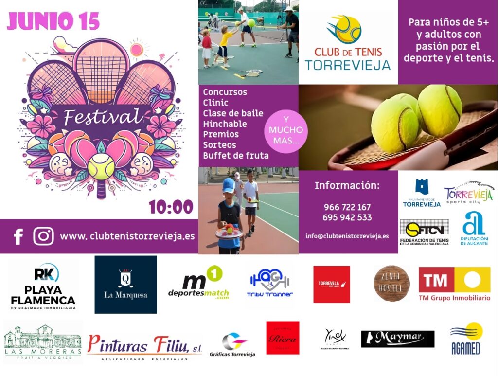 Festival de Tenis – Club de Tenis Torrevieja