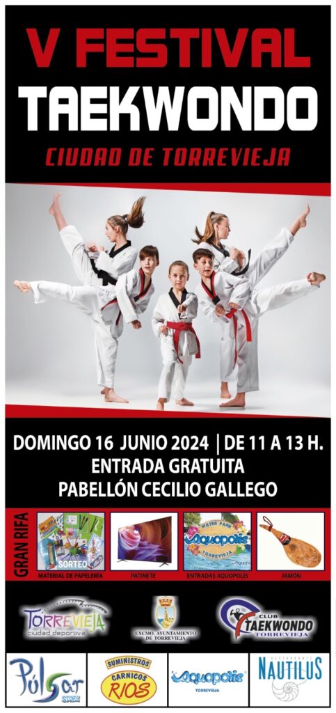 V FESTIVAL DEL CLUB TAEKWONDO TORREVIEJA!!