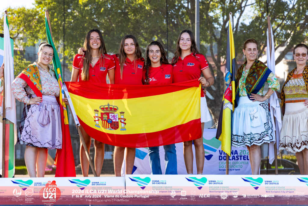 ⛵️ADRIANA CASTRO 9º EN LA GENERAL Y 1ª ESPAÑOLA EN EL CAMPEONATO DEL MUNDO ILCA6W SUB-21 EN VIANA DO CASTELO PORTUGAL