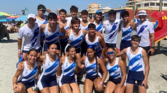 TRES OROS, UNA PLATA Y UN BRONCE PARA EL RCN TORREVIEJA EN EL CAMPEONATO AUTONÓMICO DE BEACH SPRINT EN SANTA POLA TRES OROS, UNA PLATA Y UN BRONCE PARA EL RCN TORREVIEJA EN EL CAMPEONATO AUTONÓMICO DE BEACH SPRINT EN SANTA POLA