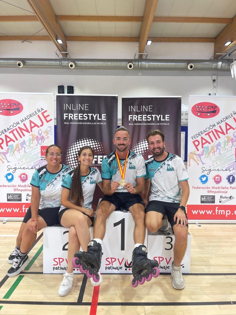El Club de Patinaje Torrevieja consigue una medalla de oro y una medalla de plata en la segunda fase del Campeonato de España de patinaje inline freestyle