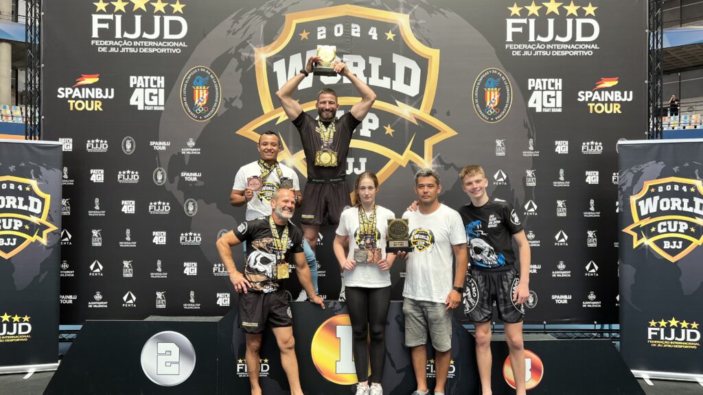 Buenos resultados del club de lucha MANO A MANO en el WORLD CUP BJJ 2024