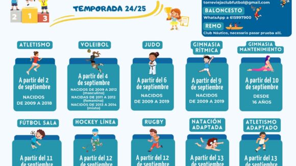 INSCRIPCIONES PARA NUEVOS ALUMNOS DE LAS ESCUELAS DEPORTIVAS MUNICIPALES 24/25 INSCRIPCIONES PARA NUEVOS ALUMNOS DE LAS ESCUELAS DEPORTIVAS MUNICIPALES 24/25