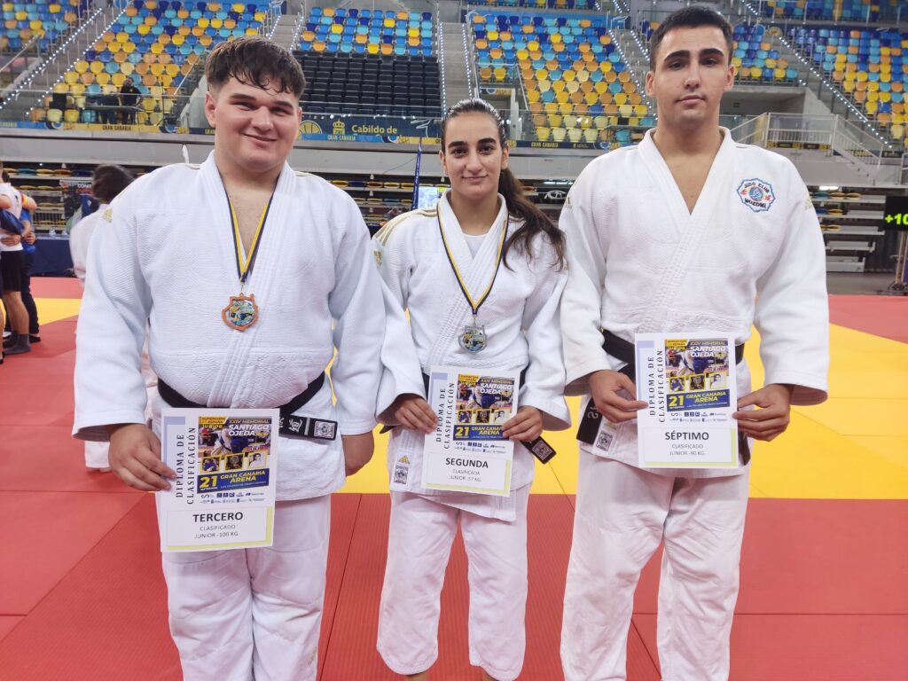 PLATA Y BRONCE PARA EL JUDO CLUB NOZOMI EN LA SUPERCOPA DE ESPAÑA JUNIOR DE CANARIAS