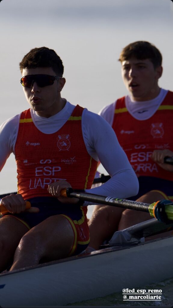 Marco Liarte, Oro la Copa Juventud en la modalidad JCM2x