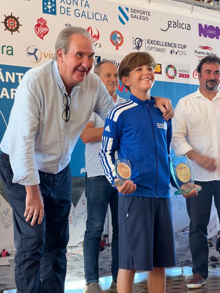 CAYETANO CHUMILLA QUESADA, ORO EN SUB-13 Y 3º SUB-16 EN LA OPTIMIST ATLANTIC WEEK CIUDAD DE VIGO EXCELLENCE CUP 2024
