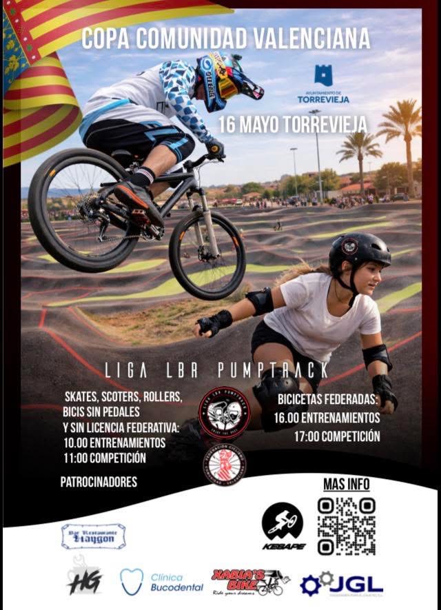 🏆🚵‍♂️Torrevieja, sede de inicio del pumptrack autonómico