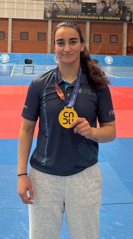 🏆CLAUDIA MORALES IMBERNON CONSIGUE EL ORO UNIVERSITARIO AUTONÓMICO