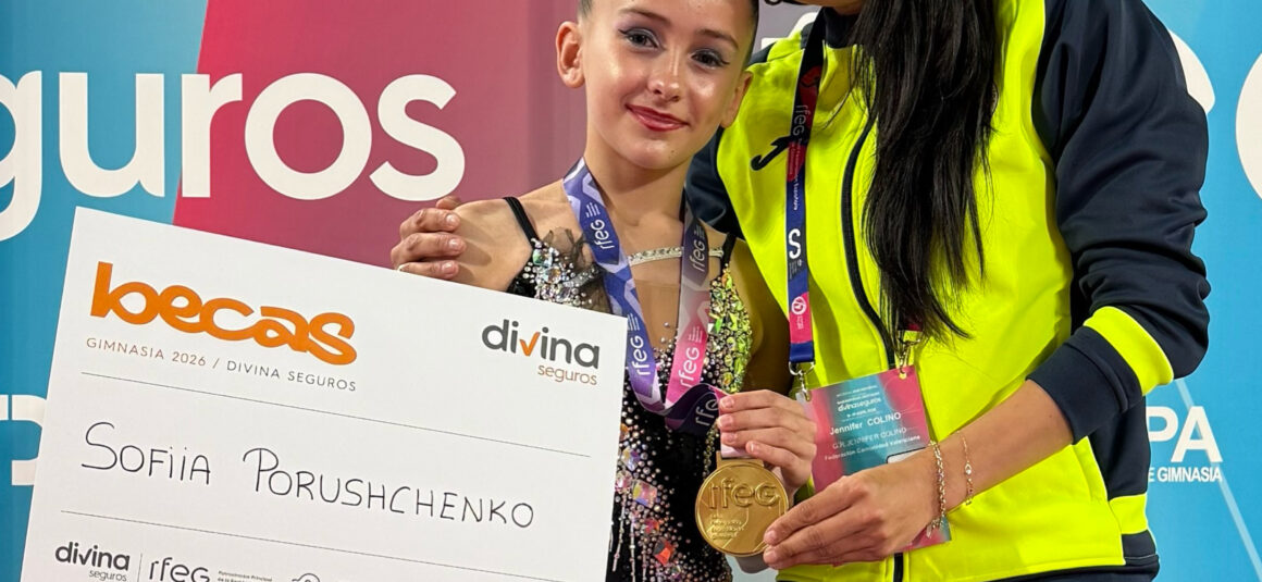 🤸SOFIIA PORUSHCHENKO, CAMPEONA DE ESPAÑA BASE INDIVIDUAL EN CATEGORÍA ALEVÍN 2015
