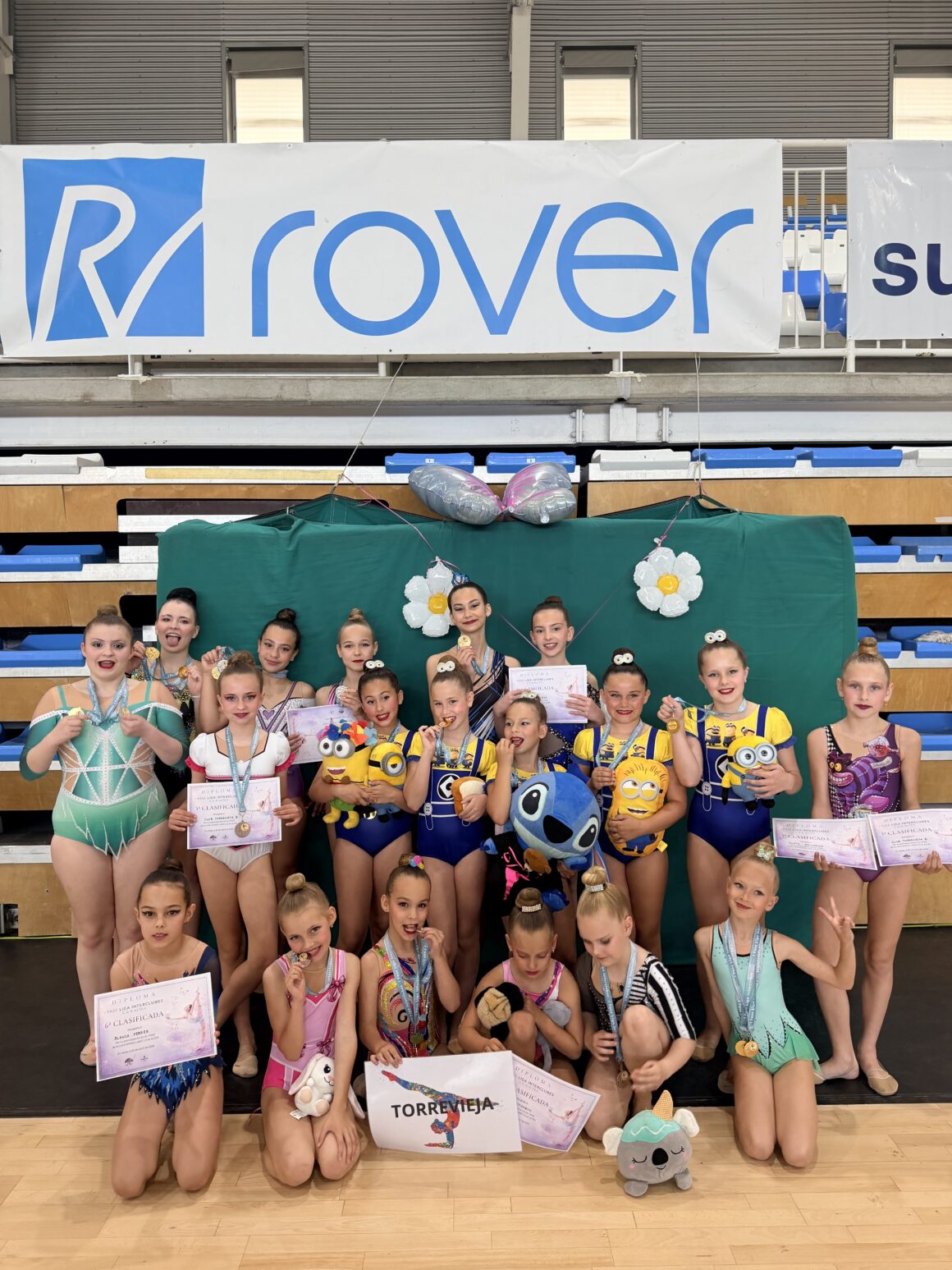🏆🤸El Club de Gimnasia Rítmica de Torrevieja firma una brillante actuación en la I fase de la Liga Interclub de Alicante