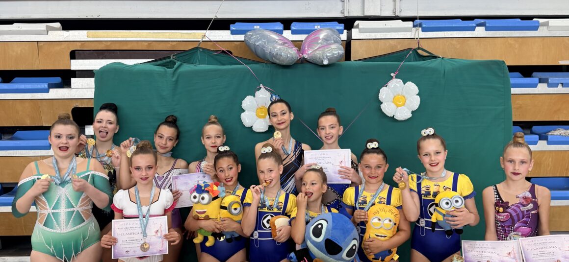 🏆🤸El Club de Gimnasia Rítmica de Torrevieja firma una brillante actuación en la I fase de la Liga Interclub de Alicante