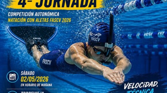 🏆La Liga FASCV de Natación con Aletas afronta en Torrevieja su 4ª jornada cadete, júnior y sénior 🏆La Liga FASCV de Natación con Aletas afronta en Torrevieja su 4ª jornada cadete, júnior y sénior
