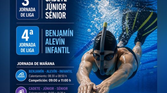 🏆🤿3ª Jornada de Liga Cadete, Júnior y Sénior y la 4ª Jornada de Liga Benjamín, Alevín e Infantil de Natación con Aletas y Velocidad en Inmersión por clubes. 🏆🤿3ª Jornada de Liga Cadete, Júnior y Sénior y la 4ª Jornada de Liga Benjamín, Alevín e Infantil de Natación con Aletas y Velocidad en Inmersión por clubes.