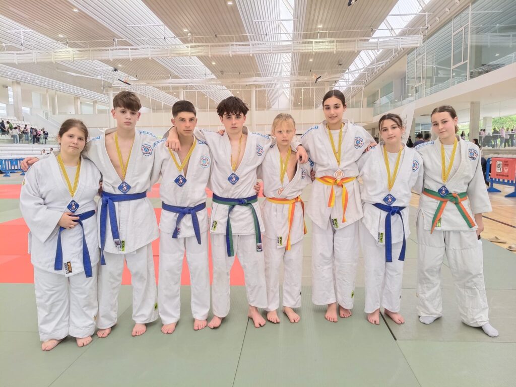 🏆21 medallas para el Judo Club Nozomi en la Copa de Judo de San Vicente