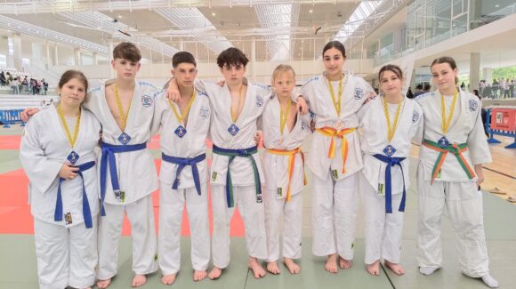 🏆21 medallas para el Judo Club Nozomi en la Copa de Judo de San Vicente