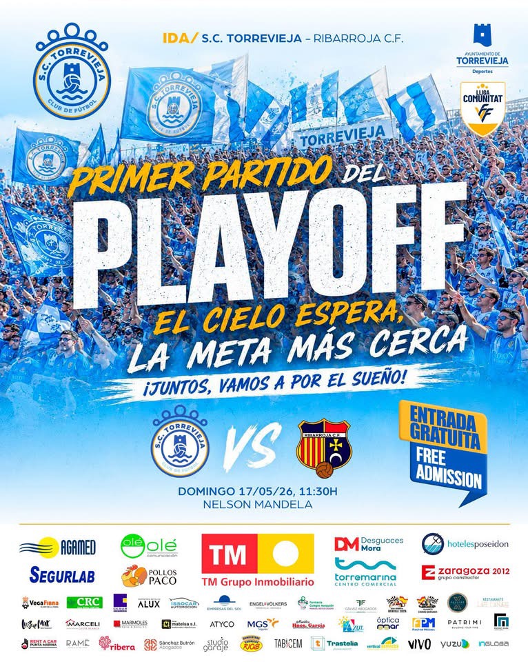 🩵PRIMER PARTIDO PLAYOFF 🩵 Torrevieja sc