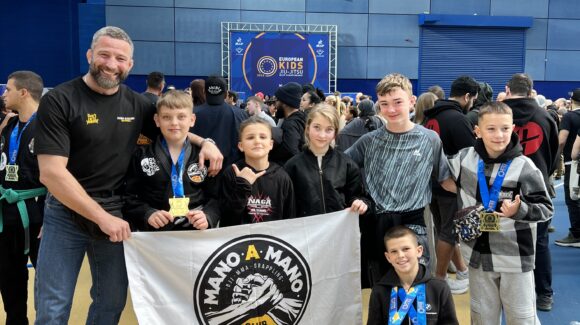 3 medallas del mano a mano en el IBJJF European Kids 2026