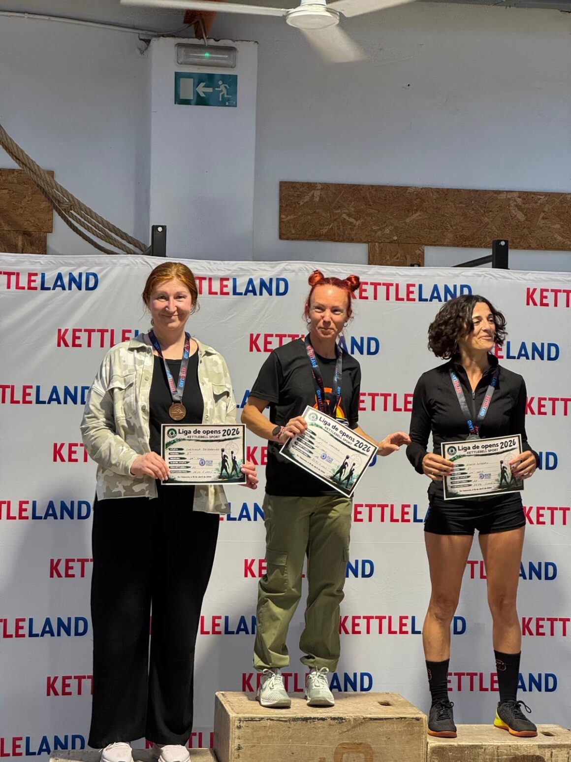 (Español) 🥇🥉 para el Mano a Mano en el II Open Ciudad de Valencia de levantamiento de kettlebell
