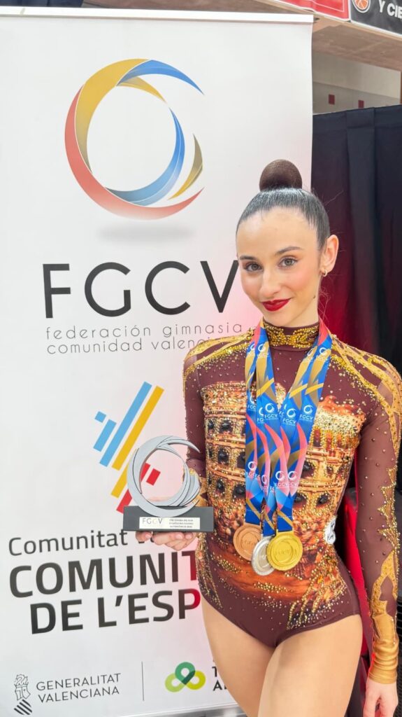 🤸‍♀️🥈Blanca Tomás subcampeona autonómica.