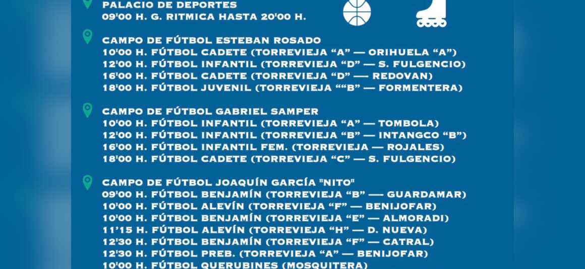 (Español) 🔥🏟️ EL DEPORTE NO DESCANSA EN TORREVIEJA