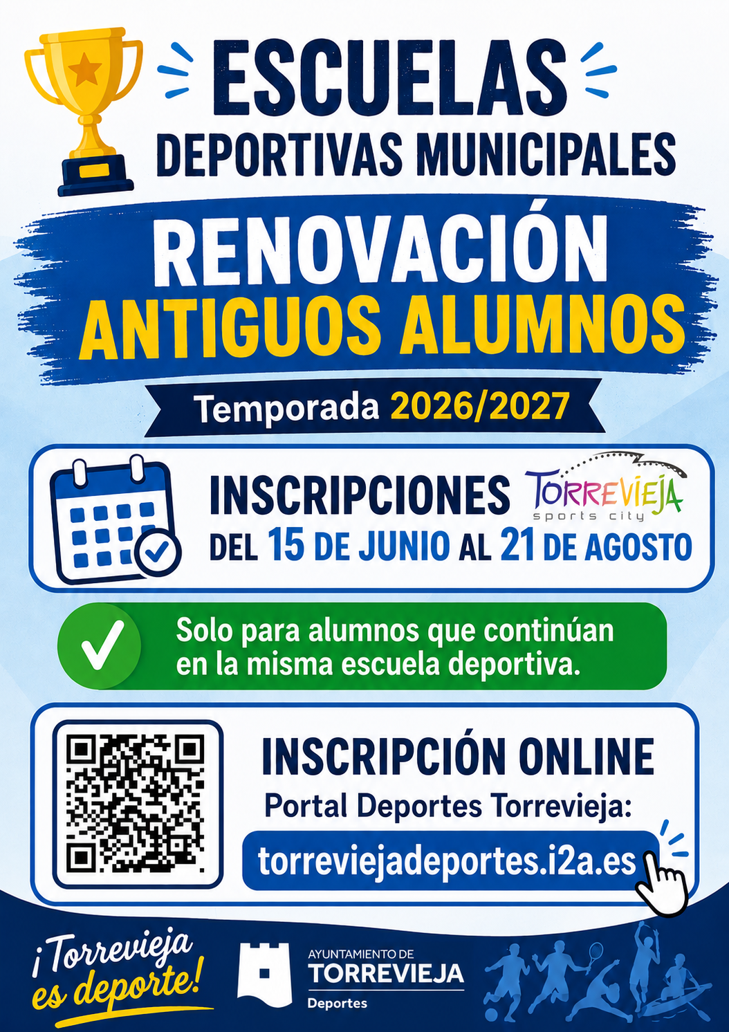 Renovación alumnos