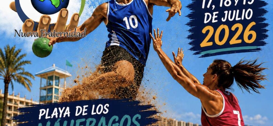 🏖️ Torrevieja volverá a convertirse en la capital del balonmano playa con la celebración del XIV Campeonato de Balonmano Playa