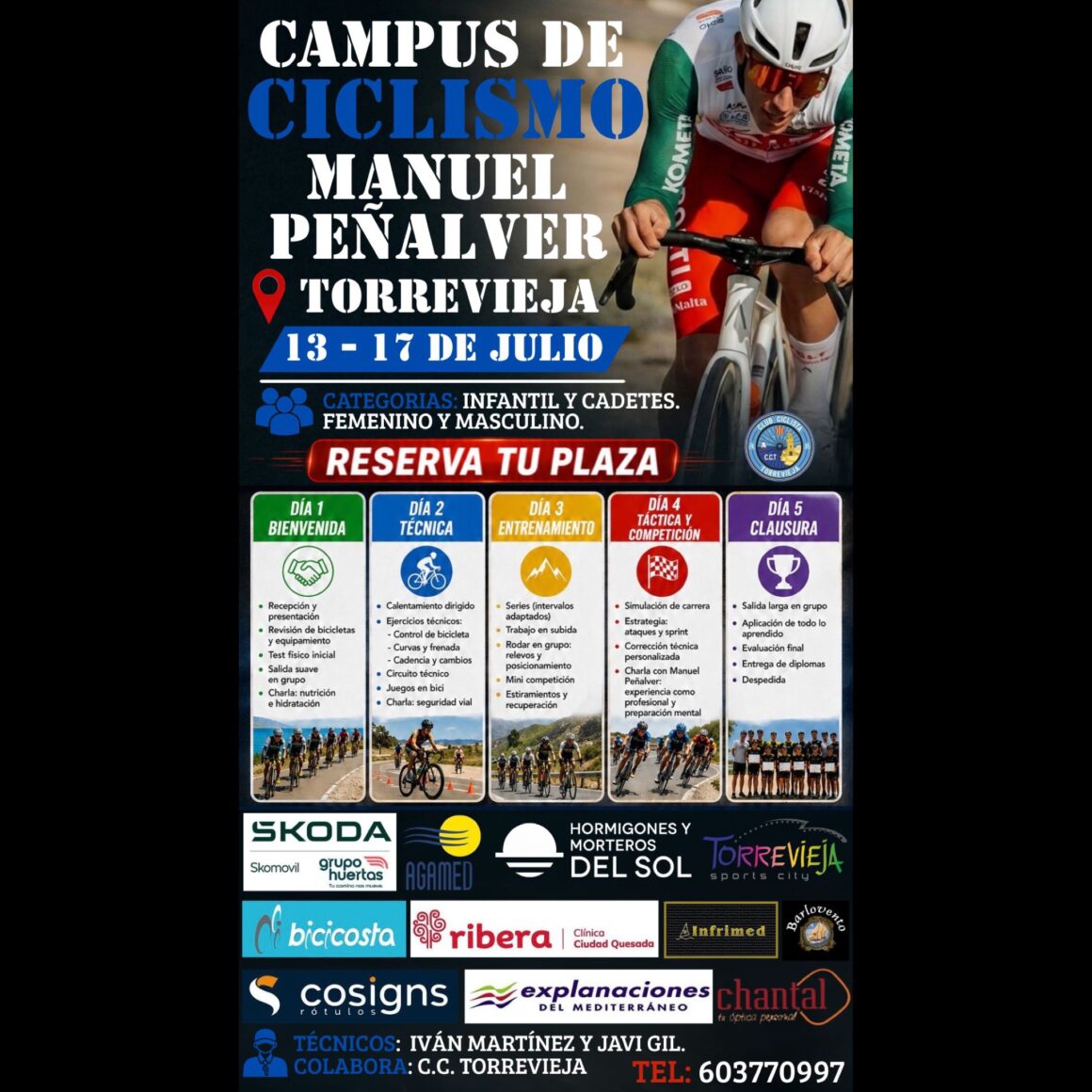 (Español) 🚴♂️ CAMPUS DE CICLISMO MANUEL PEÑALVER 🚴♀️ (Español) 🚴♂️ CAMPUS DE CICLISMO MANUEL PEÑALVER 🚴♀️