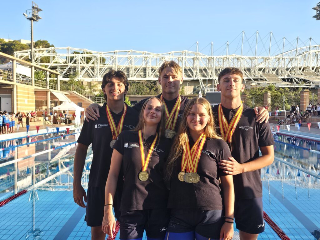 🏆Gran actuación del IMÁS en el Cto. de España Junior – Senior Natación con Aletas.