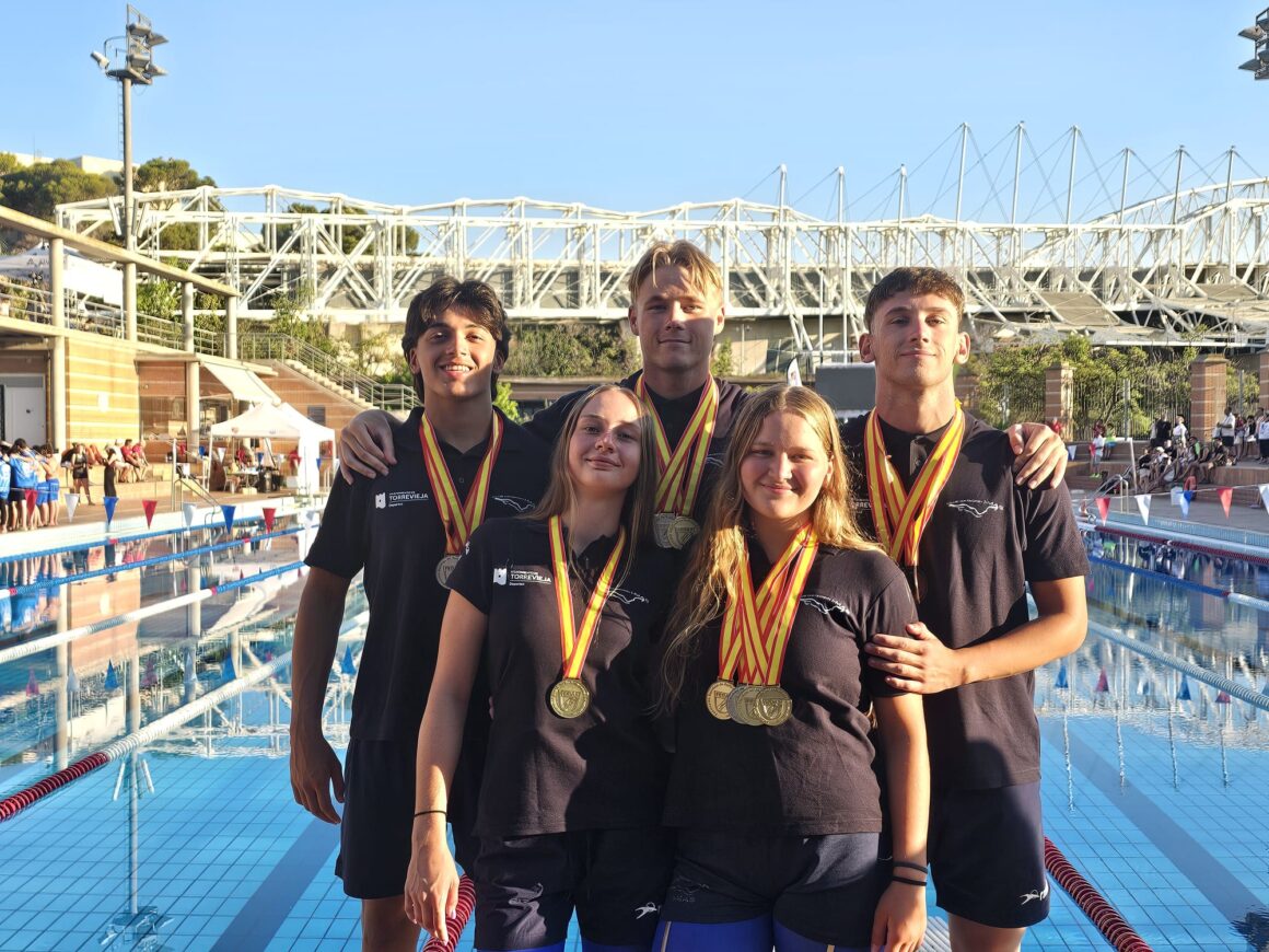 🏆Gran actuación del IMÁS en el Cto. de España Junior – Senior Natación con Aletas.