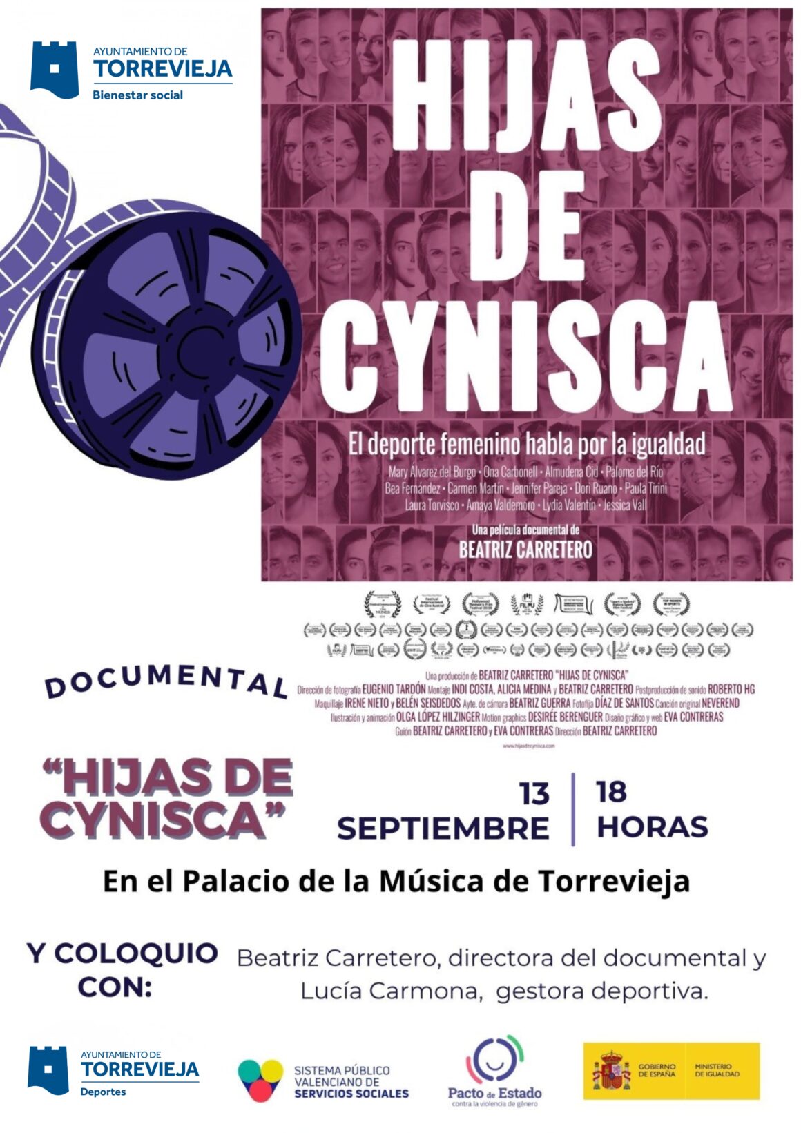 🎬 “HIJAS DE CYNISCA”: EL DEPORTE FEMENINO HABLA POR LA IGUALDAD 🎬 “HIJAS DE CYNISCA”: EL DEPORTE FEMENINO HABLA POR LA IGUALDAD