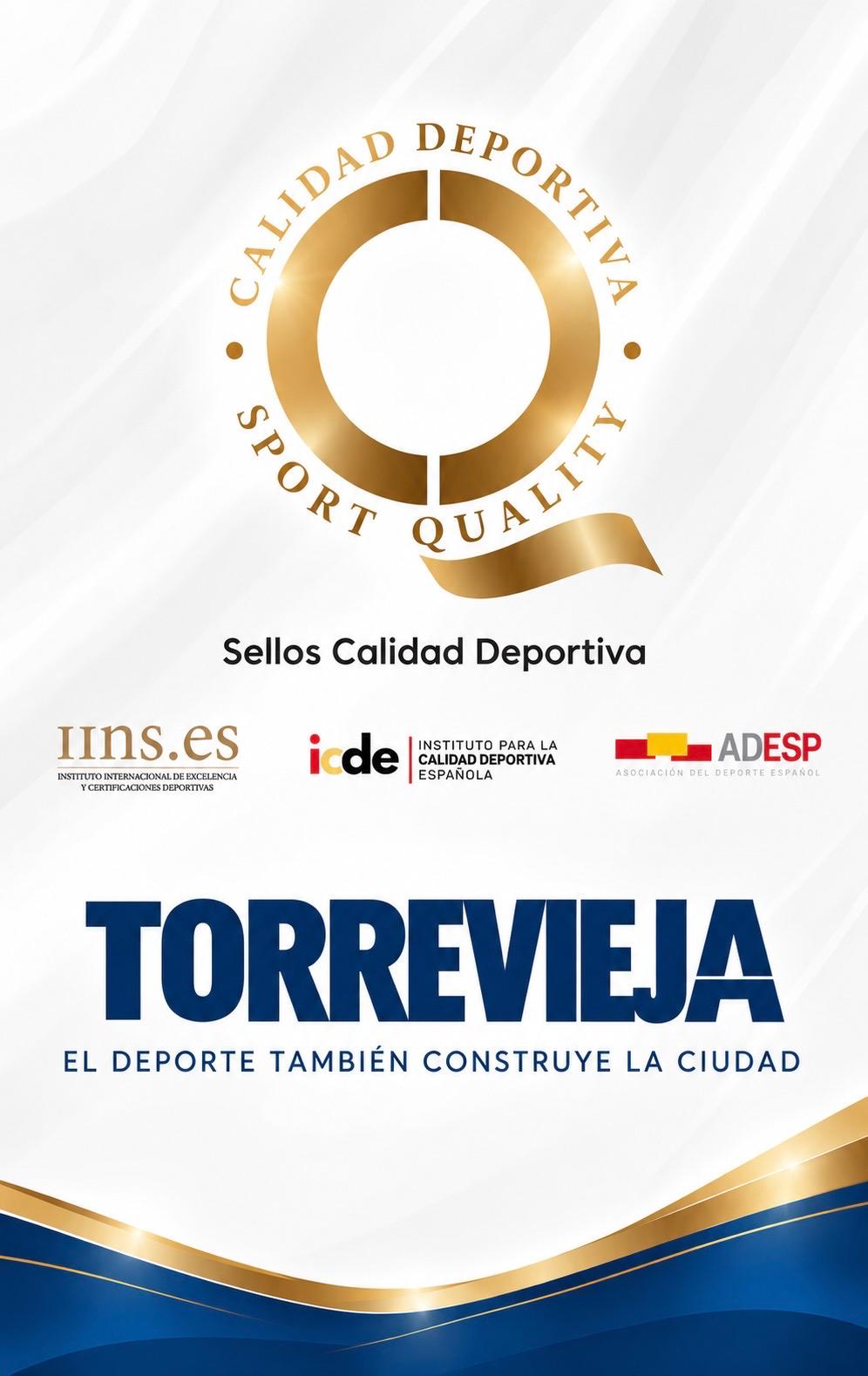 🏆 TORREVIEJA OBTIENE EL SELLO CALIDAD DEPORTIVA COMO RECONOCIMIENTO A LA GESTIÓN MUNICIPAL Y AL TRABAJO DESARROLLADO EN MATERIA DE DEPORTES 🏆 TORREVIEJA OBTIENE EL SELLO CALIDAD DEPORTIVA COMO RECONOCIMIENTO A LA GESTIÓN MUNICIPAL Y AL TRABAJO DESARROLLADO EN MATERIA DE DEPORTES