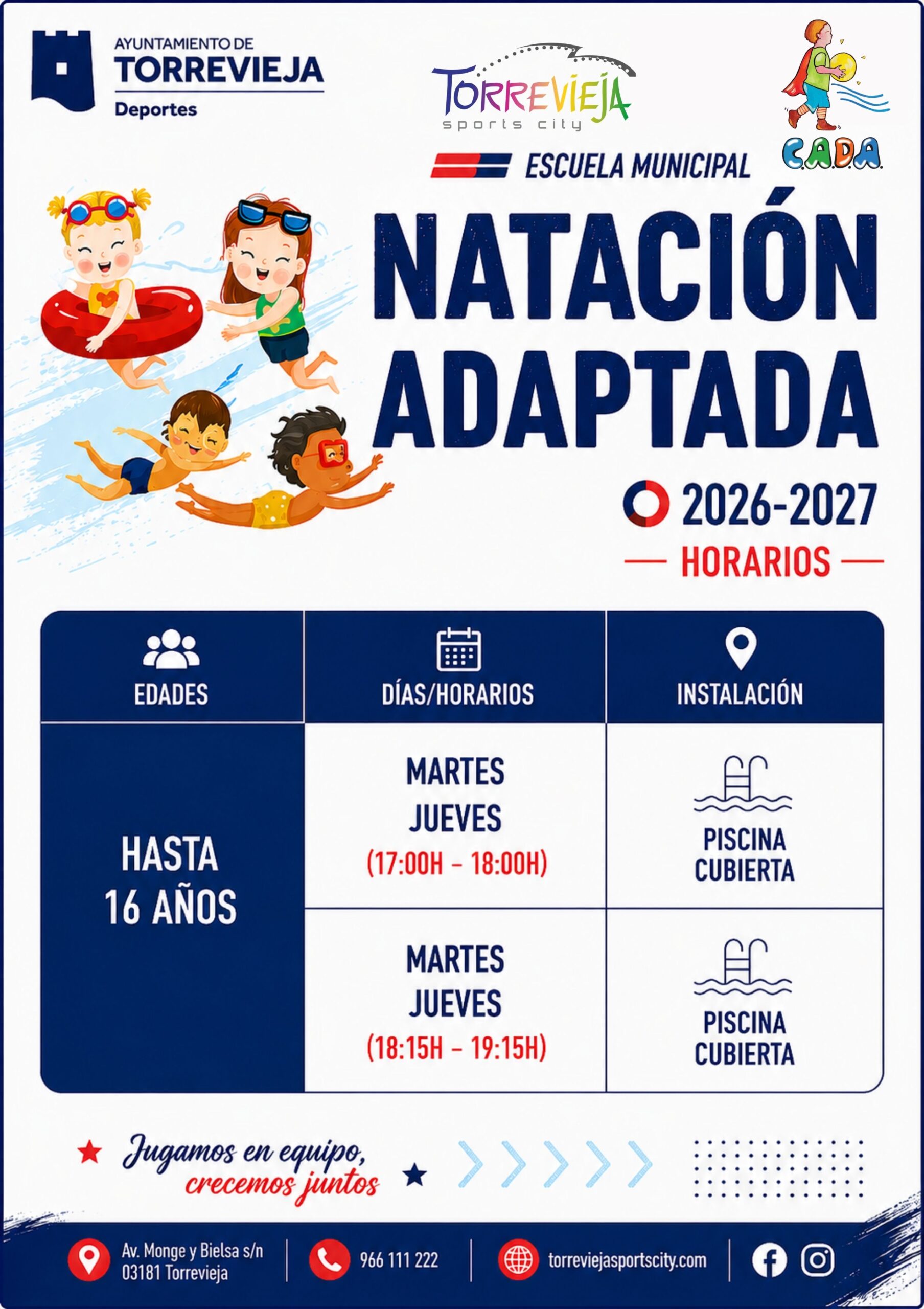 NATACIÓN ADAPTADA