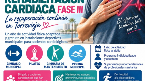 (Español) ❤️ TORREVIEJA PONDRÁ EN MARCHA EN OCTUBRE UN PROGRAMA DE REHABILITACIÓN CARDIACA PARA DAR CONTINUIDAD A LA RECUPERACIÓN DE LOS PACIENTES (Español) ❤️ TORREVIEJA PONDRÁ EN MARCHA EN OCTUBRE UN PROGRAMA DE REHABILITACIÓN CARDIACA PARA DAR CONTINUIDAD A LA RECUPERACIÓN DE LOS PACIENTES