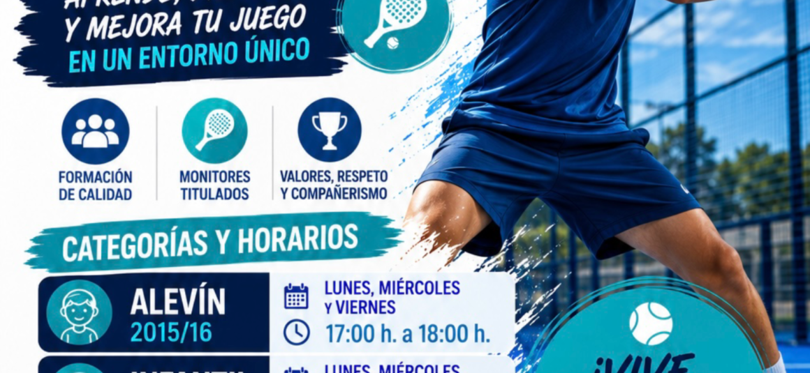 🚴♂️ COMIENZA LA ESCUELA MUNICIPAL DE PÁDEL DE TORREVIEJA 🚴♀️ 🚴♂️ COMIENZA LA ESCUELA MUNICIPAL DE PÁDEL DE TORREVIEJA 🚴♀️