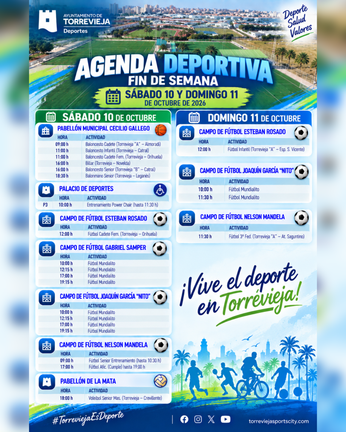 (Español) 📅 AGENDA DEPORTIVA | FIN DE SEMANA EN TORREVIEJA (Español) 📅 AGENDA DEPORTIVA | FIN DE SEMANA EN TORREVIEJA